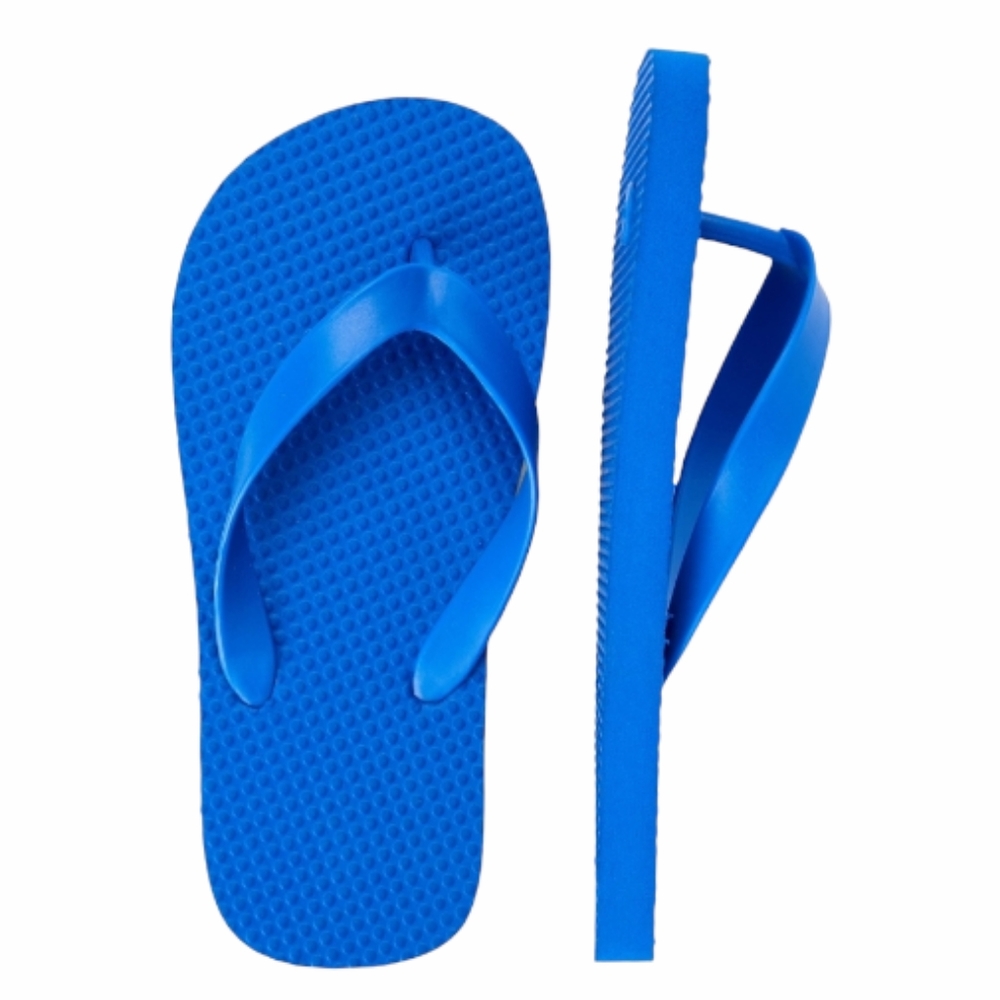 ❤ 4 for $25 ❤ #289 New Blue Boys Flip Flops 11 12